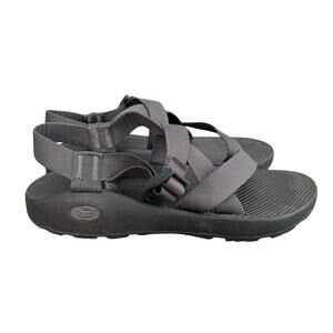 Chaco Men’s Sandals Z1 Black Gray Outdoor Hiking Water Strappy Sandals size 11